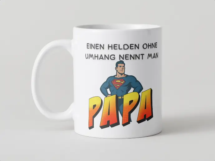 Superheld Papa